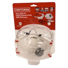 CRAFTSMAN Combo Eyewear/Respirator Kit - Super Arbor