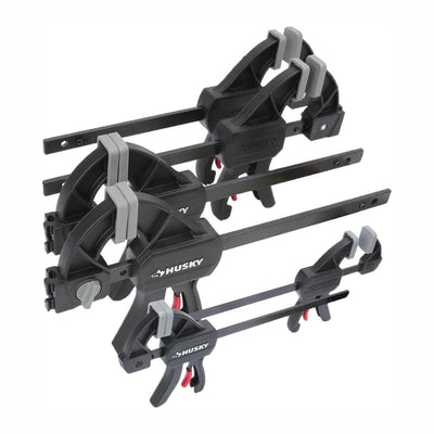 6 in. and 4.5 in. Trigger Clamp Set (6-Piece) - Super Arbor