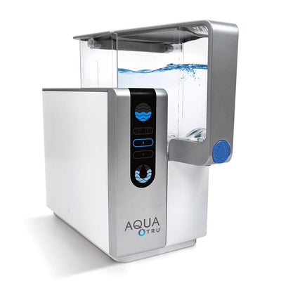 AquaTru Reverse Osmosis Counter Top Water Filtration System with BPA Free Clean Water Tank - Super Arbor