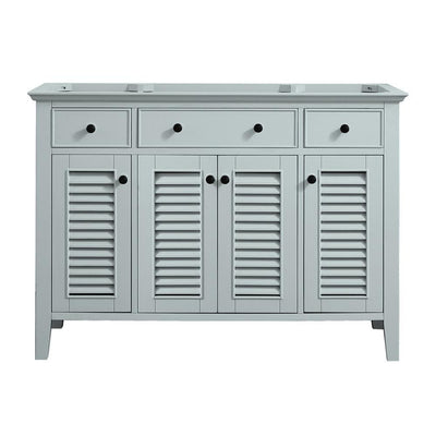 Fallworth 48 in. W x 21-1/2 in. D Bathroom Vanity Cabinet Only in Light Green - Super Arbor