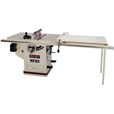 3 HP 10 in. Deluxe XACTA SAW Table Saw with 50 in. Fence, Cast Iron Wings and Riving Knife, 230-Volt - Super Arbor