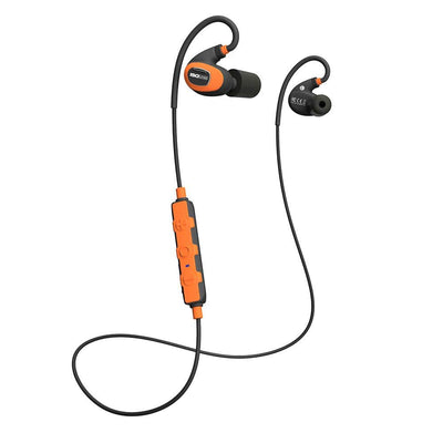 PRO 2.0 Noise Reducing Bluetooth Safety Earbuds 27 NRR, 16-Hour Battery OSHA Compliant Work Headphones in Orange - Super Arbor