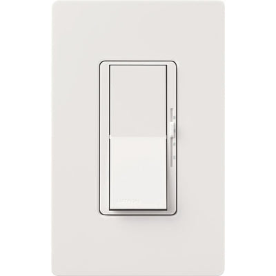 Lutron Diva Fan Control and Light Switch for LEDs, CFLs, Incandescent and Halogen Bulbs, with Wallplate, White - Super Arbor