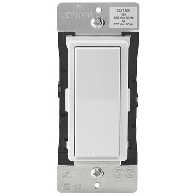 Decora Smart Light Switch with Z-Wave Technology Wallplate Included, White - Super Arbor