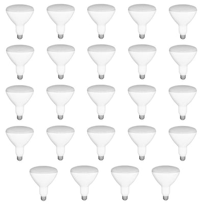 65-Watt Equivalent BR30 Dimmable LED Light Bulb Daylight (24-Pack) - Super Arbor