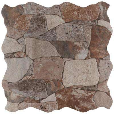 Merola Tile Attica Gris 16-7/8 in. x 16-7/8 in. Ceramic Floor and Wall Tile (14.15 sq. ft. / case) Media 1 of 1)