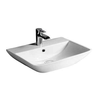 Barclay Products Summit 500 Wall-Hung Bathroom Sink in White - Super Arbor