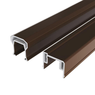 HavenView CountrySide 6 ft. x 36 in. Composite Line/Stair Section H-Channel Top Rail, Bottom Rail - Super Arbor