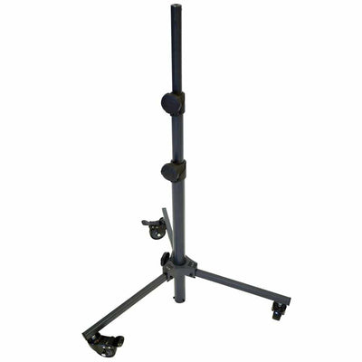 Folding Tripod Wheel Stand with Collapsible Legs and Locking Casters for Advanced Lighting Systems Lights - Super Arbor