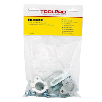 Replacement Tube Clamps Kit for Adjustable Drywall Stilts - Super Arbor