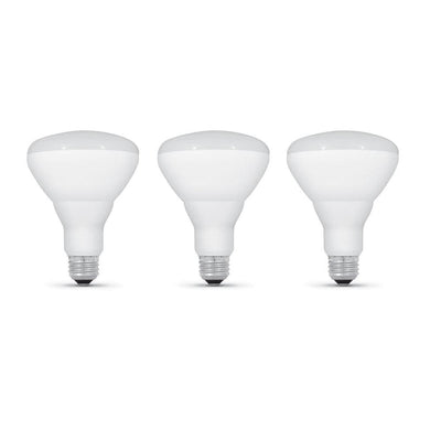 Feit Electric 65-Watt Equivalent BR30 Dimmable CEC Title 24 Compliant LED ENERGY STAR 90+ CRI Flood Light Bulb Bright White (3-Pack) - Super Arbor