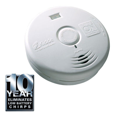 10-Year Worry Free Sealed Battery Smoke Detector with Safety Light - Super Arbor