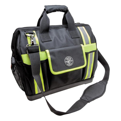 Tool Bag, Tradesman Pro™ High-Visibility Tool Bag, 42 Pockets, 16-Inch - Super Arbor