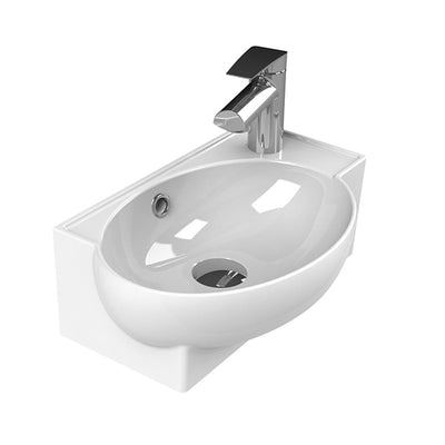 Nameeks Mini Vessel Sink in White - Super Arbor