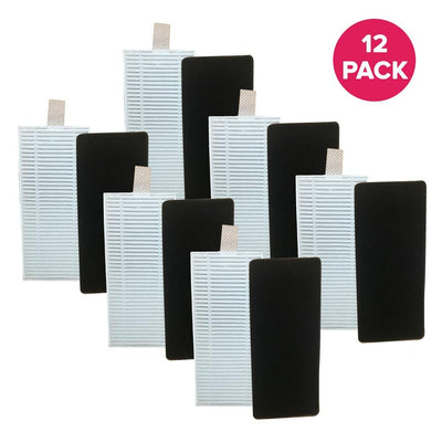 Think Crucial Replacement Eufy Filter and Foam Fit RoboVac 11 and 11C Vacuum Cleaners (12-Pack) - Super Arbor