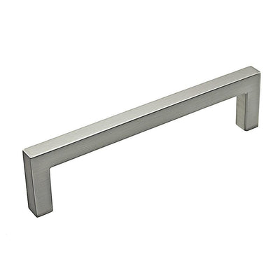 5-1/16 in. (128 mm) Center-to-Center Brushed Nickel Contemporary Drawer Pull - Super Arbor