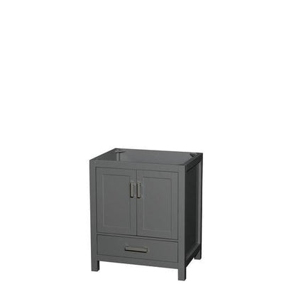 Wyndham Collection Sheffield 29-in Dark Gray Bathroom Vanity Cabinet