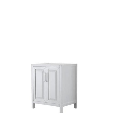 Wyndham Collection Daria 29-in White Bathroom Vanity Cabinet