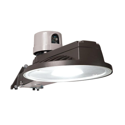 Bronze Outdoor Integrated LED Dusk to Dawn Area Light with Built-In Photocell Sensor