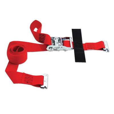 8 ft. x 2 in. Logistic E-Strap with Ratchet in Red - Super Arbor