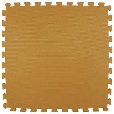 Greatmats 25-Pack 24-in x 24-in Tan Foam Tile Multipurpose Flooring