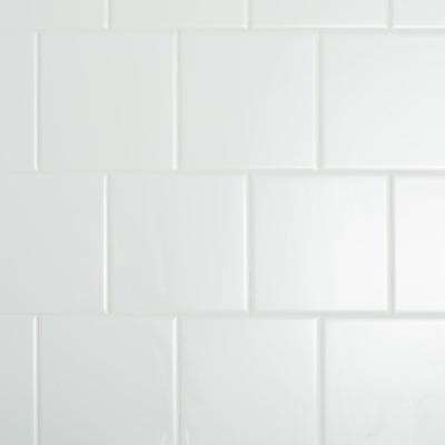 Daltile 
    Restore Bright White 6 in. x 6 in. Ceramic Wall Tile (12.50 sq. ft./case) - Super Arbor