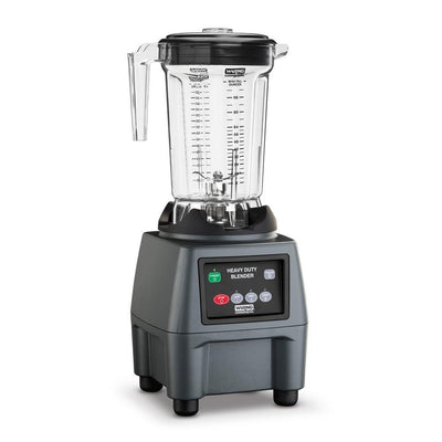 CB15 128 oz. 3-Speed Clear Blender Grey with 3.75 HP and Electronic Touchpad Controls with Copolyester Jar - Super Arbor