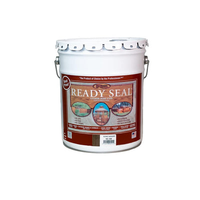 Ready Seal 5 Gal. Burnt Hickory Exterior Wood Stain and Sealer - Super Arbor