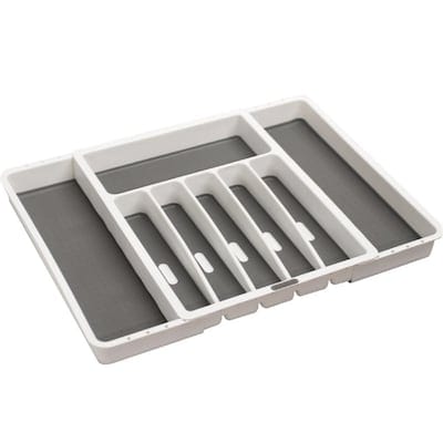Style Selections 16.06-in x 13.25-in Plastic Multi-Use Insert Drawer Organizer