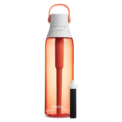 Premium 26 oz. Coral Filtering Water Bottle, BPA Free - Super Arbor