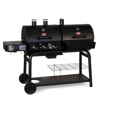 Char-Griller Duo Black Dual-function Combo Grill - Super Arbor
