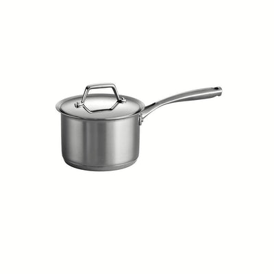 Gourmet Prima 2 qt. Stainless Steel Sauce Pan with Lid - Super Arbor