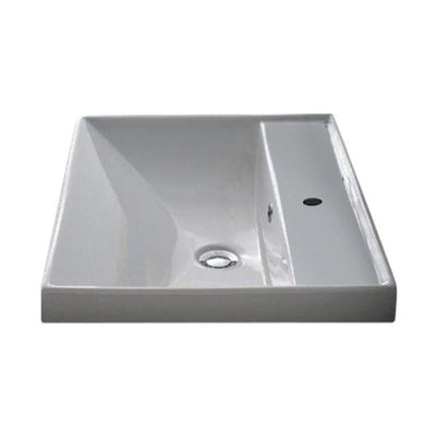 Nameeks ML Wall Mounted Bathroom Sink in White - Super Arbor