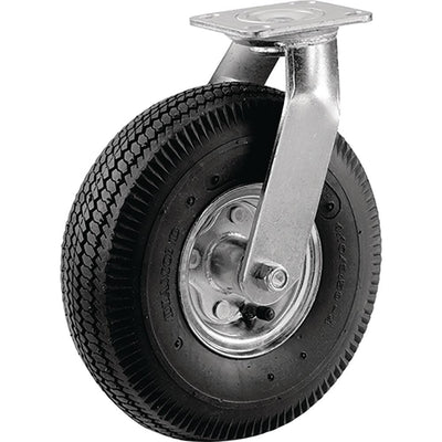 8 in. Pneumatic Wheel Medium Duty Swivel Caster - Super Arbor