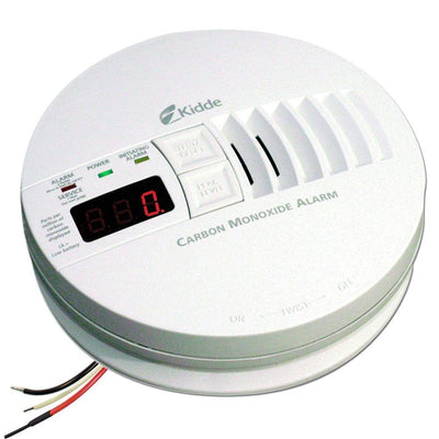 FireX Hardwire Carbon Monoxide Detector with 9-Volt Battery Backup and Digital Display - Super Arbor
