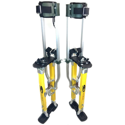 SurPro 18 in. to 30 in. Adjustable Height Dual Legs Support Magnesium Drywall Stilts - Super Arbor