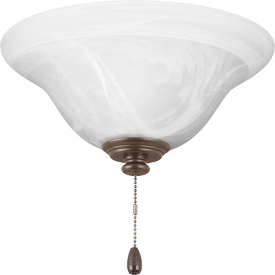 AirPro Collection 1-Light Antique Bronze Ceiling Fan Light Kit - Super Arbor