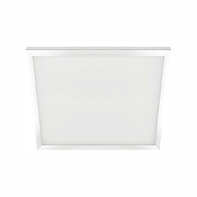 2 ft. x 2 ft. 48-Watt 4250 Lumens White Integrated LED Edge-Lit Flat Panel T-Bar Flush Mount Troffer Color Changing CCT - Super Arbor