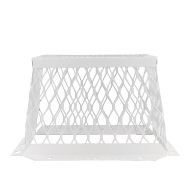 VentGuard 7 in. x 7 in. Kitchen and Bathroom Wildlife Exclusion Screen in White - Super Arbor