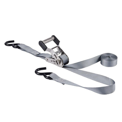 1 in. x 12 ft. Stainless Steel Ratchet Tie Down (2-Pack) - Super Arbor