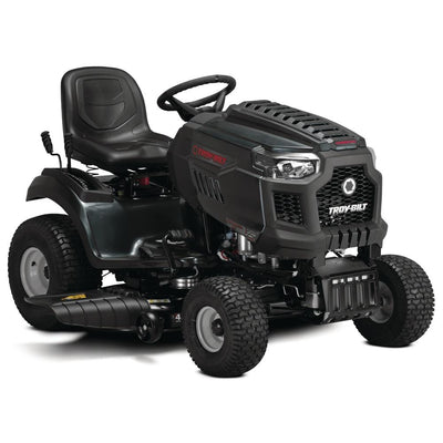 Troy-Bilt Super Bronco XP 42 in. 547 cc Engine Hydrostatic Drive Gas Riding Lawn Tractor with Mow in Reverse - Super Arbor