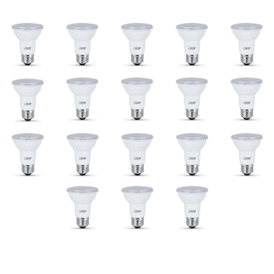 Feit Electric 50-Watt Equivalent (5000K) PAR20 LED Light Bulb, Daylight (18-Pack Size) - Super Arbor