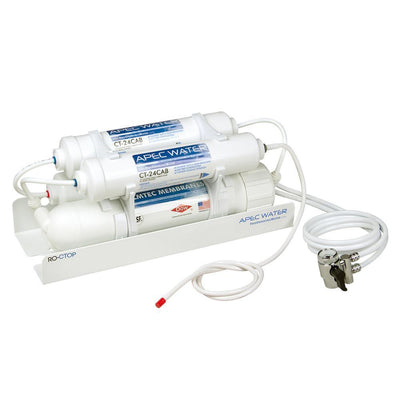 Ultimate Counter Top Reverse Osmosis Water Filtration System 90 GPD 4-Stage Portable and Installation-Free - Super Arbor