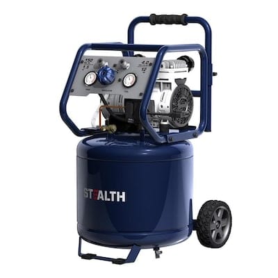 Stealth 12-Gallon Single Stage Portable Electric Vertical Air Compressor