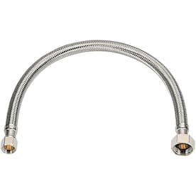 Homewerks Worldwide 3/8-in Compression 30-in Braided Stainless Steel Faucet Supply Line - Super Arbor