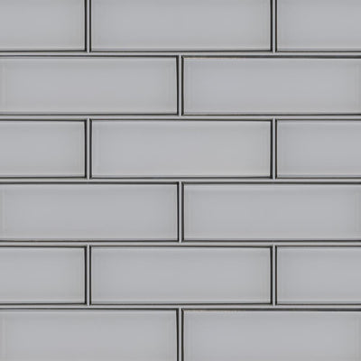 MSI Ice Bevel 4 in. x 12 in. Matte Glass White Subway Tile (5 sq. ft./case) - Super Arbor