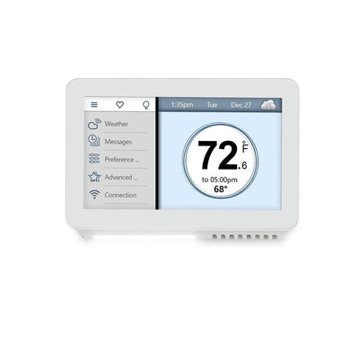7-Day Programming Smart Thermostat with Touchscreen and App Control - Super Arbor