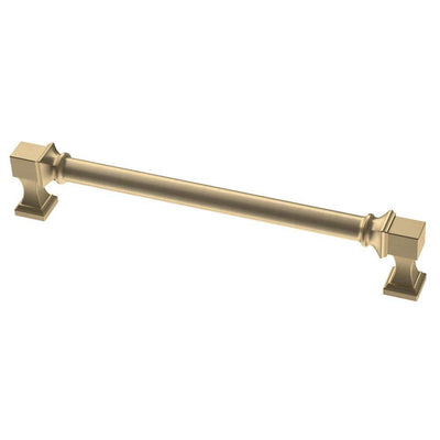 Regal Square 6-5/16 in. (160mm) Center-to-Center Champagne Bronze Cabinet Pull (10-Pack) - Super Arbor