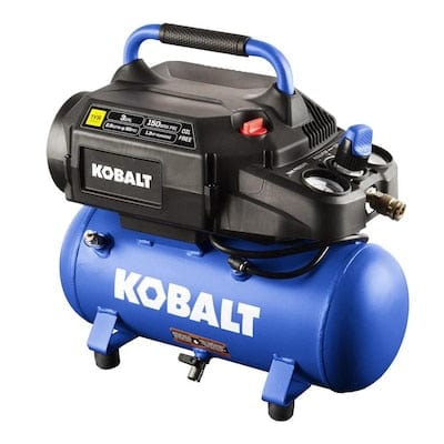 Kobalt 3-Gallon Single Stage Portable Electric Hot Dog Air Compressor