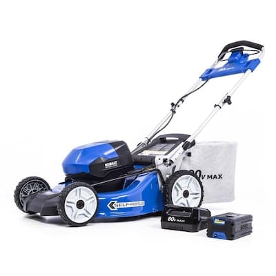 Kobalt 80-volt Max Brushless Lithium Ion Self-propelled 21-in Cordless Electric Lawn Mower